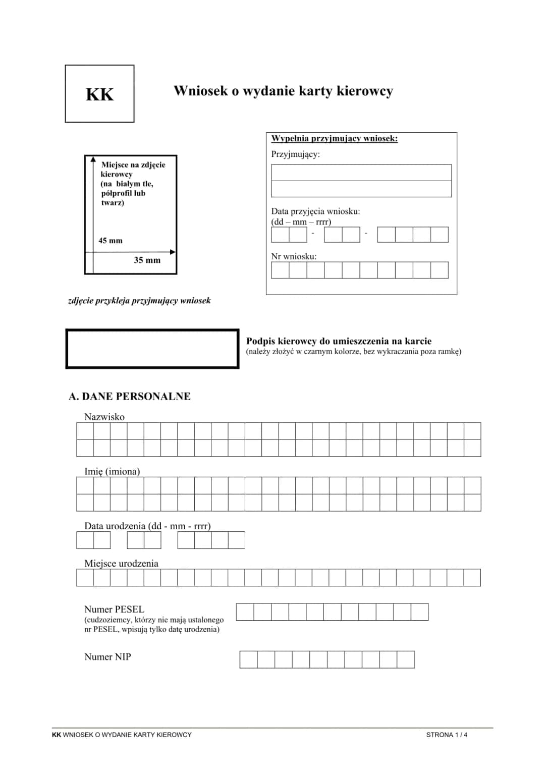 Jak poprawnie uzupełnić wniosek o kartę kierowcy bez błędów i stresu