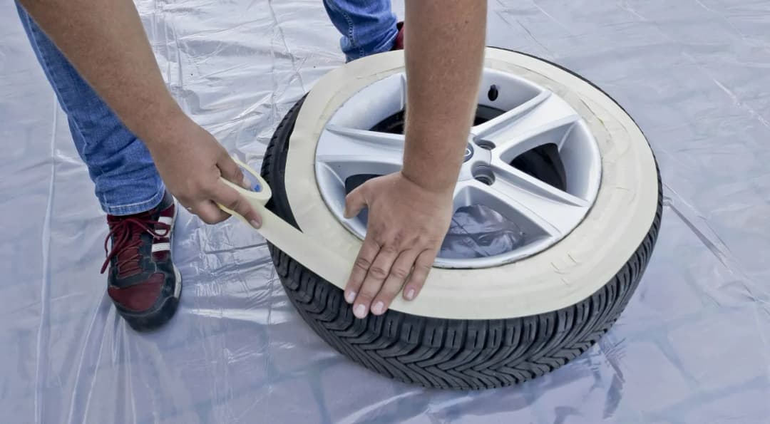 Skuteczne zabezpieczenie opon przed malowaniem felg - poradnik praktyka