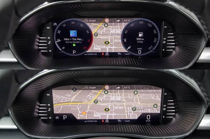 Skoda Fabia: Nowoczesna tablica rozdzielcza i jej funkcje
